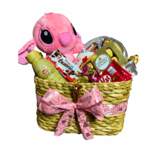 Cesta Angel - Tema Stitch