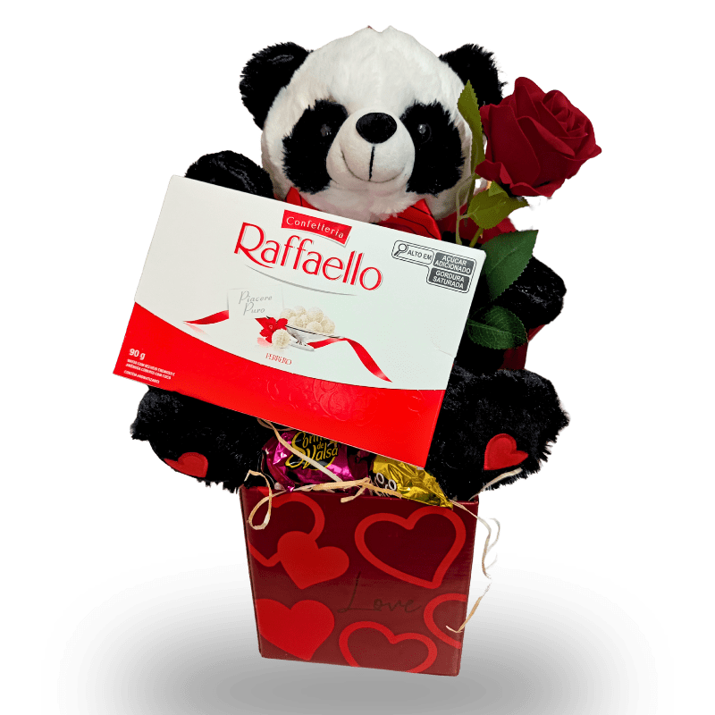 Cesta Doce Abraço Raffaello