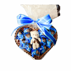 Coração de Chocolate “Doce Coração de Pai”