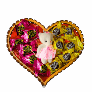 Coração de Chocolate “Doce Coração Personalizado”